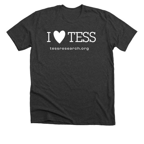 I&nbsp;? TESS, a Dark Grey Heather Premium Unisex Tee