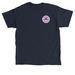 AEU Unisex Chest Logo Tee, a Navy Classic Unisex Tee