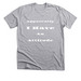 Apparently I have an attitude, a Athletic Heather Premium Unisex Tee