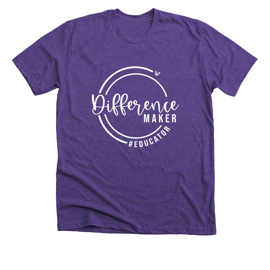 2024 KPATA Conference, a Heather Team Purple Premium Unisex Tee