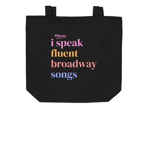 POA Canvas Bag, a Black Organic Cotton Tote Bag