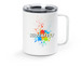 KIDZAFEST, a White Stainless Steel Travel Mug