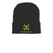Wild Hornets Top Cover Beanies, a Black Printed Cuffed Beanie
