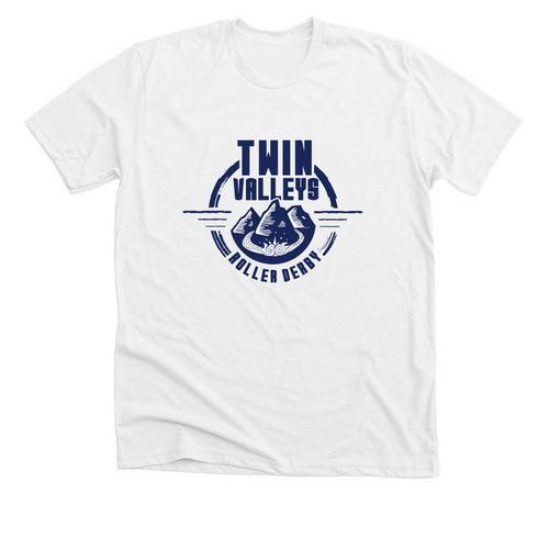 TVRD Logo T-Shirt, a Solid White Blend Premium Unisex Tee