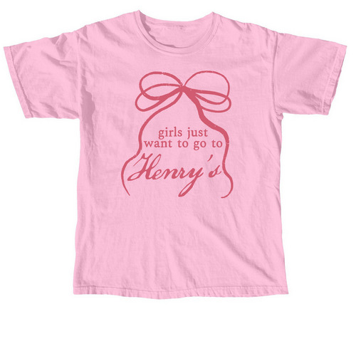 Henry's Books, a Blossom Comfort Colors Unisex Tee