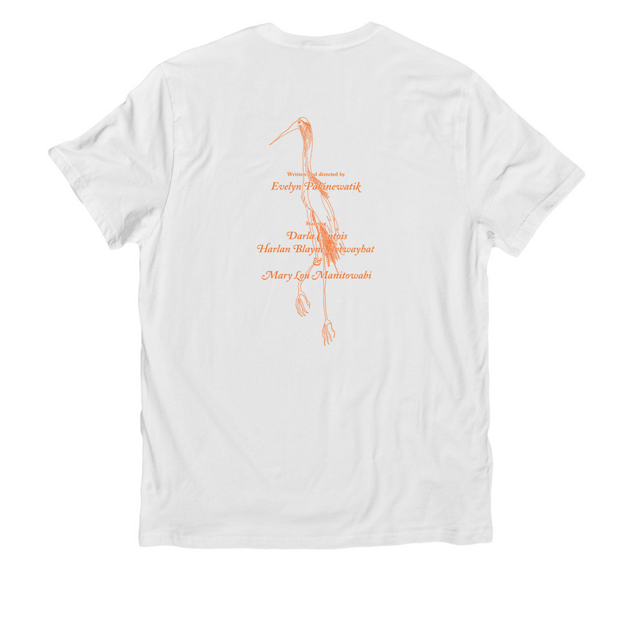 A Metaphysical Romance, a Bright White Allmade Organic Cotton Unisex Tee (back-view)