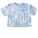Champlain Valley Stars Art, a Lagoon Women's Tie Dye Cropped Tee