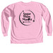 Sugar Plum Market Shirt, a Blossom Comfort Colors Long Sleeve Tee (back-view)