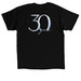 30th Anniversary, a Black Classic Unisex Tee (back-view)