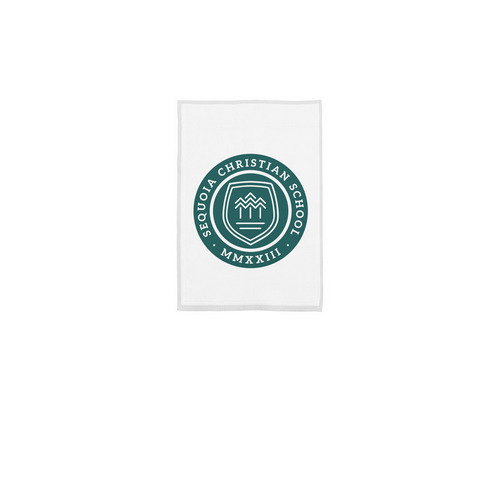 SCS Flag, a White 12" x 18" Yard Flag