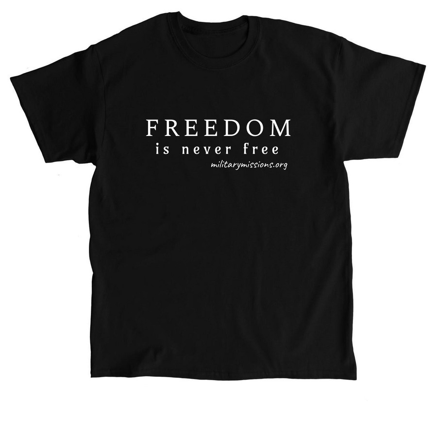 FREEDOM, a Black Classic Unisex Tee