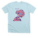 Hear Her (light apparel colors), a Heather Ice Blue Premium Unisex Tee