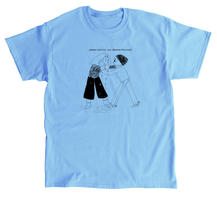 be soft ! be gentle ! be kind !, a Carolina Blue Classic Unisex Tee