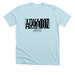 Arkadin Logo Tee, a Heather Ice Blue Premium Unisex Tee