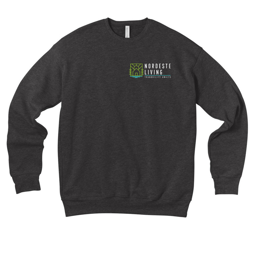 Save the Music, a Dark Grey Heather Premium Drop Shoulder Sweatshirt