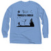 Thrills & Chills Apparel 2, a Carolina Blue Classic Long Sleeve Tee