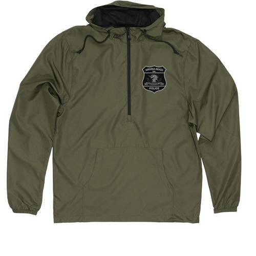 Windbreaker- sub front, a Army Quarter-Zip Windbreaker