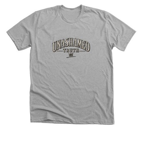 2 Timothy 1:7, a Athletic Heather Premium Unisex Tee