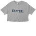 Raptor arrow apparel, a Athletic Heather Women?s Cropped Cotton Tee