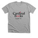 Cardinal Books Shirt, a Athletic Heather Premium Unisex Tee