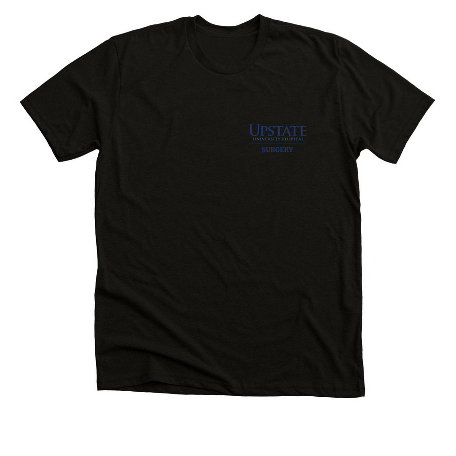 OR- Surgery, a Black Heather Premium Unisex Tee