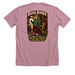 Barn Bimbo, a Heather Orchid Premium Unisex Tee (back-view)