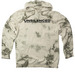 "Survivor of the TTI" (BLACK), a Olive Tie Dyed Pullover Hoodie