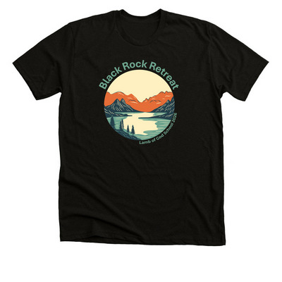 Black Rock 2026 Shirt, a Black Heather Premium Unisex Tee