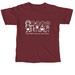 Camp CAMP friends!, a Brick Comfort Colors Unisex Tee