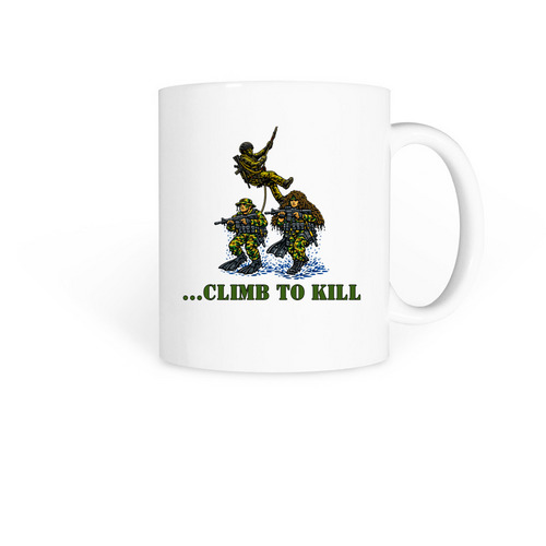 Paid to Raid Mugs, a White Coffee Mug