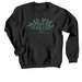 Greensleeves Logo Standard, a Black Crewneck Sweatshirt