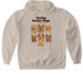 Saving Senior Dogs Since 2004, a Sand Gildan Softstyle Pullover Hoodie