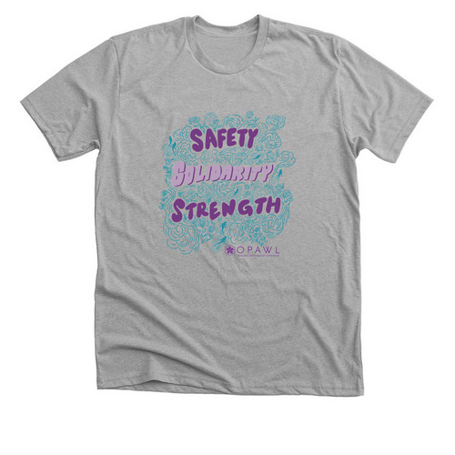 OPAWL's&nbsp; 3S's, a Athletic Heather Premium Unisex Tee