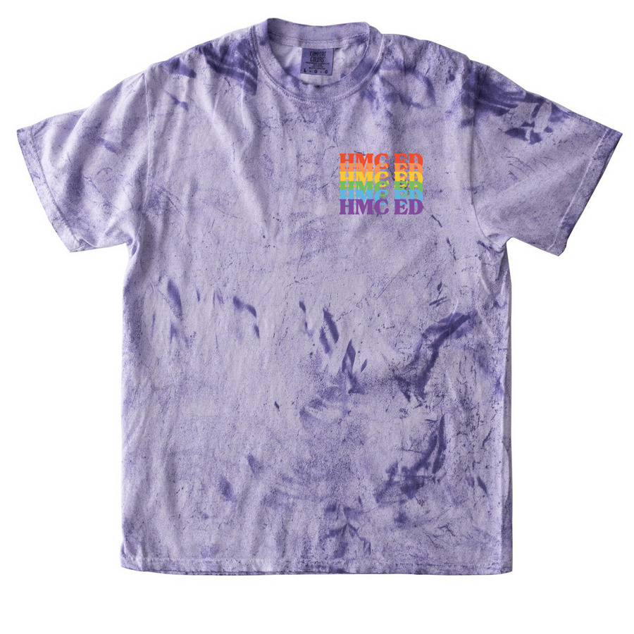 HMC ED PRIDE, a Amethyst Comfort Colors Colorblast Tee