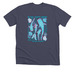 Be Mad, Create Change, a Heather Midnight Navy Premium Unisex Tee