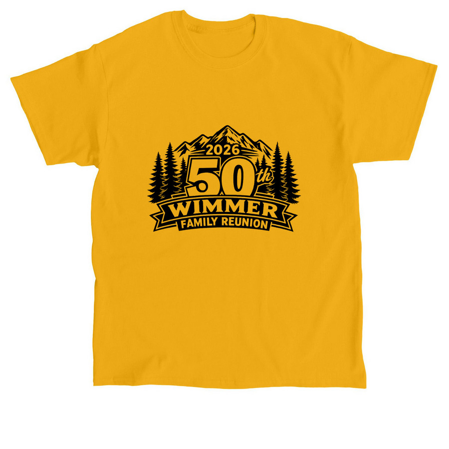 Adult Classic Tee, a Gold Classic Unisex Tee