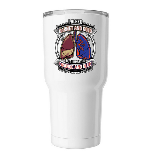 Cup, a White Insulated Tumbler