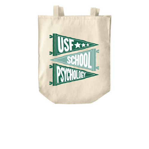 Flag Tote Bag, a Natural Over-the-Shoulder Shopping Tote Bag