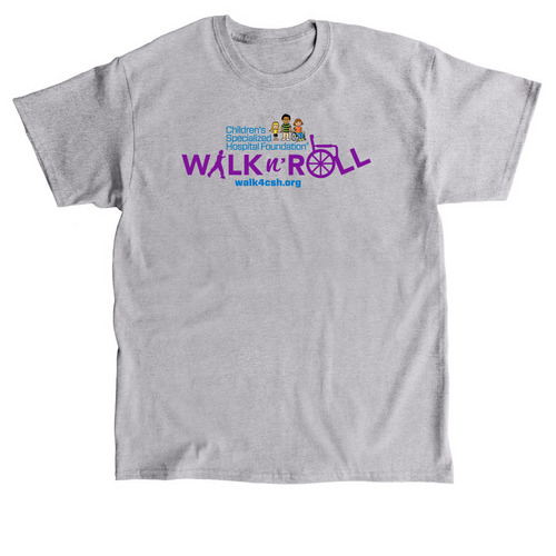 Official Walk n' Roll Gear, a Sport Grey Classic Unisex Tee