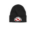 Youth v. Canada Moose Beanie, a Black Printed Base Camp Beanie