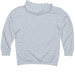 Lone Wolf Logo Hoodie, a Grey Heather Midweight Pullover Hoodie (back-view)