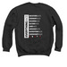 Association on American Indian Affairs, a Black Crewneck Sweatshirt (back-view)