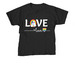 Young at Heart Pride, a Black Youth Unisex Tee