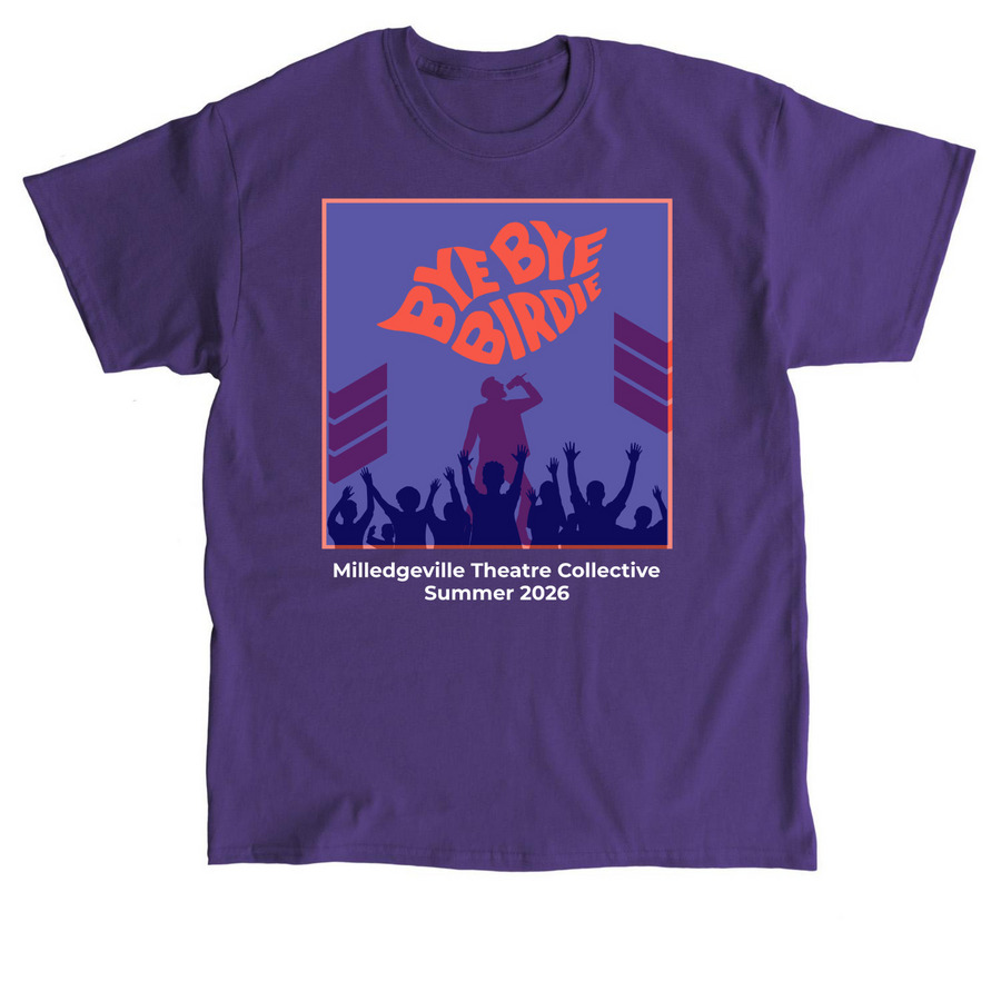 Bye Bye Birdie by MTC, a Purple Classic Unisex Tee
