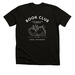 Floral Book Book Club Shirt, a Black Heather Premium Unisex Tee
