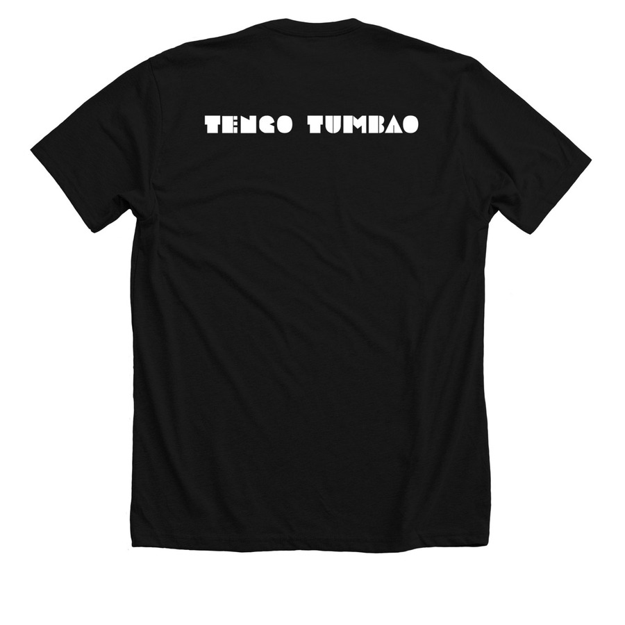 Bemb?&nbsp;"Tengo Tumbao" Collection!, a Solid Black Blend Premium Unisex Tee (back-view)