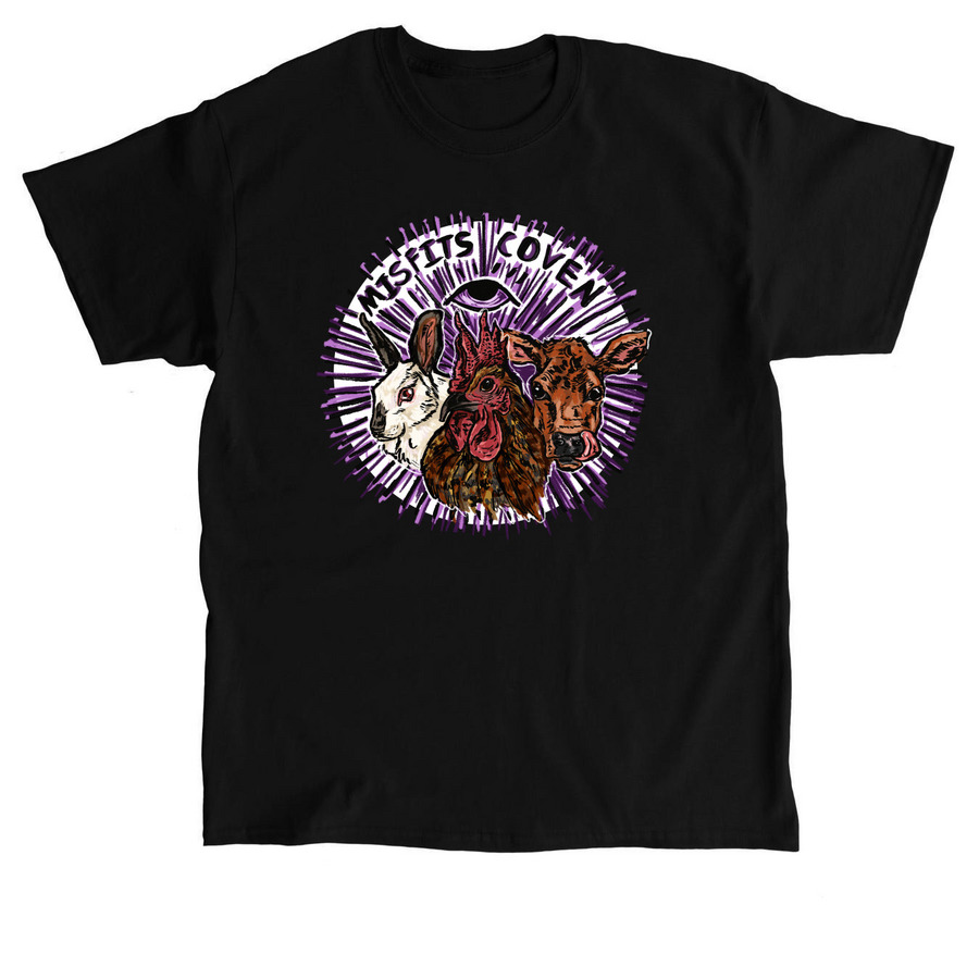 Misfits Coven Animal Sanctuary Logo, a Black Classic Unisex Tee