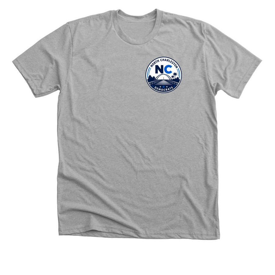 Get out to Vote, a Athletic Heather Premium Unisex Tee