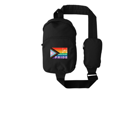 Pikes Peaks Women's Rugby, a Black Grove Sling Bag