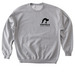 Sweatshirts - Rescue. Care. Adopt. Black Logo, a Sport Grey Softstyle Crewneck Sweatshirt